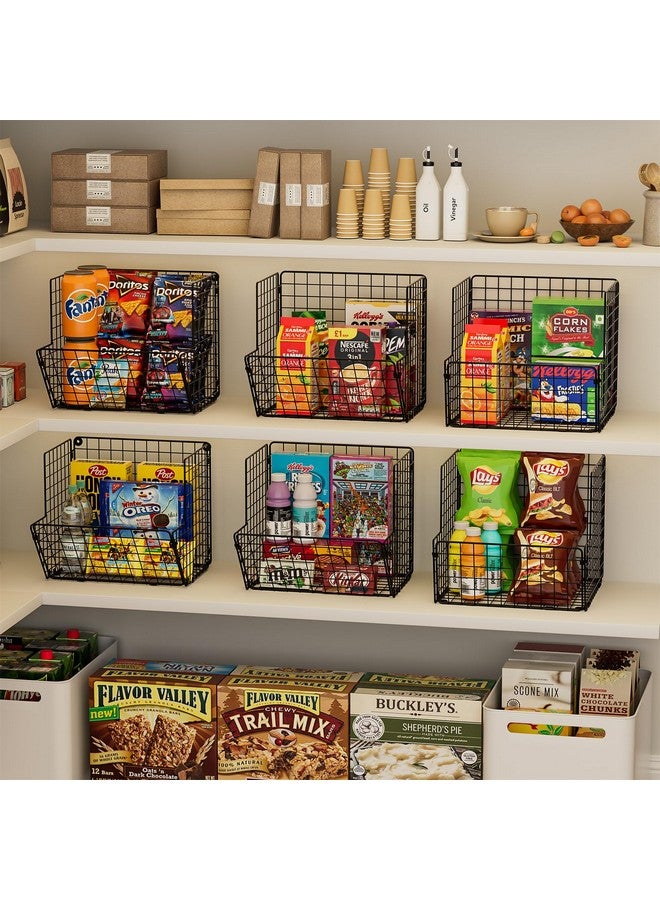 Sonyabecca Outdoor Toy Storage, Play Kitchen Organizer with 5 S-Hooks, Rolling Garage Basket, Pantry Floor Snack Cart,Toy Shelf Dog Storage Organizer Kids Bookshelf - Image 5