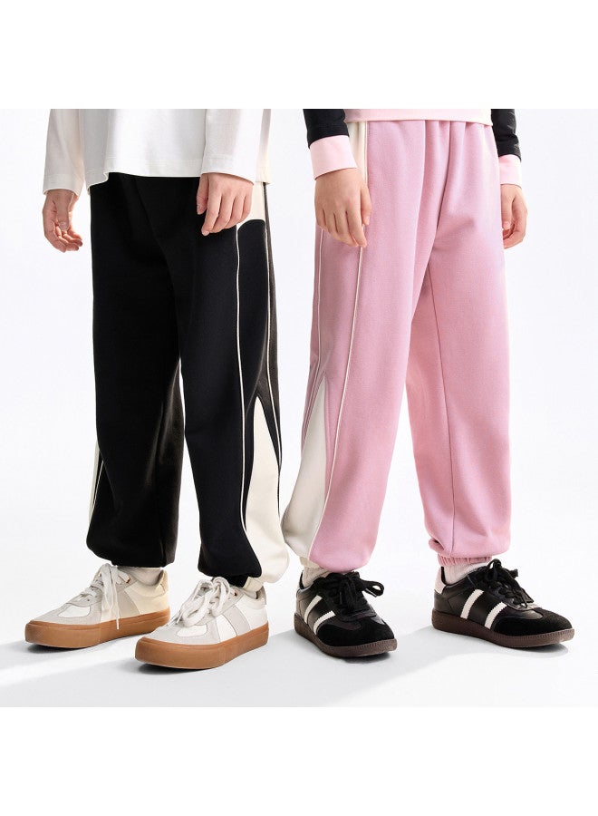 Annil سراويل محبوكة بخصر مرن كامل للأولاد والبنات - مجموعة خريف 2025 الجديدة - Image 3