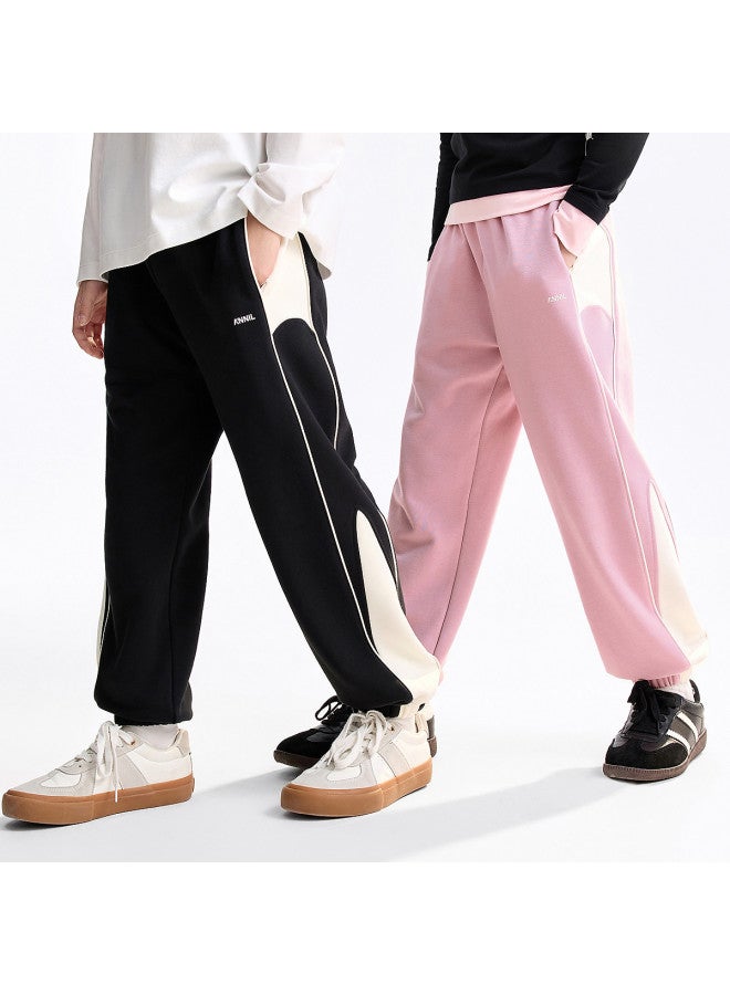 Annil سراويل محبوكة بخصر مرن كامل للأولاد والبنات - مجموعة خريف 2025 الجديدة - Image 2