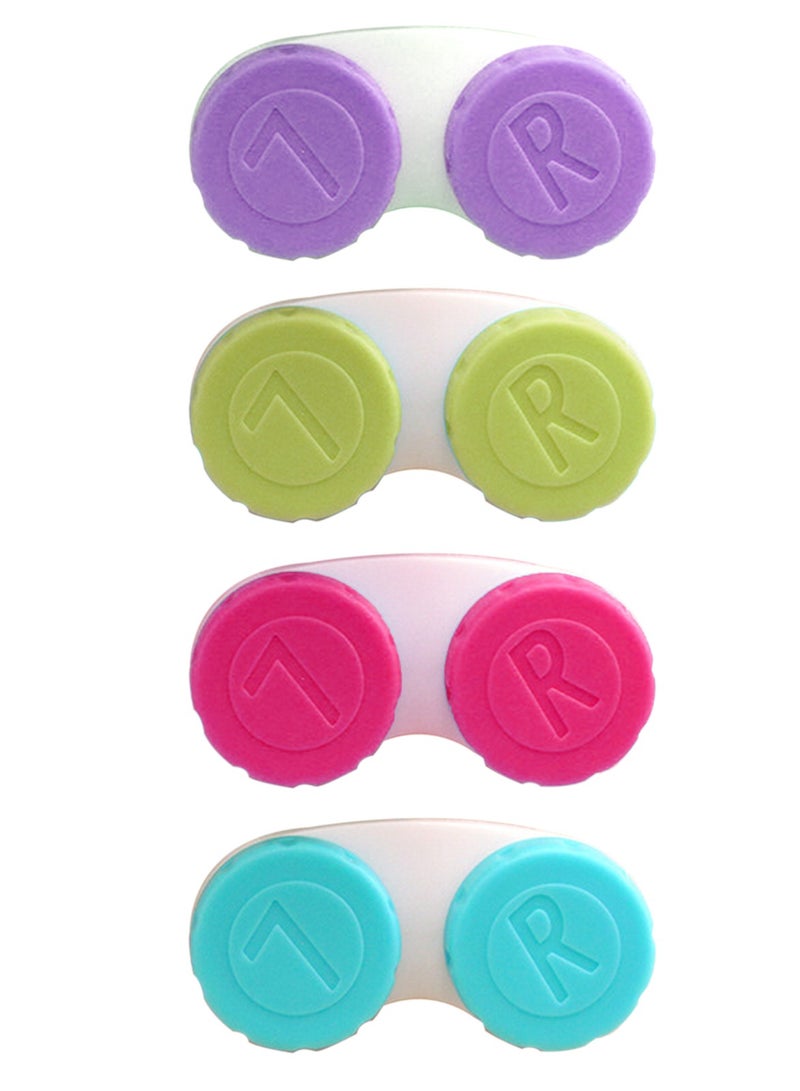 Colorful Contact Lens Cases, Contact Lens Soak Storage Container Box, for Protecting Contact Lens,12 pcs - Image 3