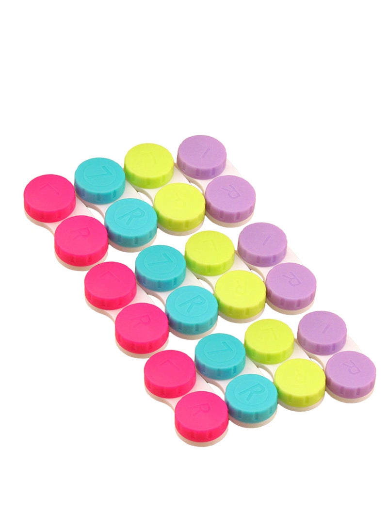 Colorful Contact Lens Cases, Contact Lens Soak Storage Container Box, for Protecting Contact Lens,12 pcs - Image 5