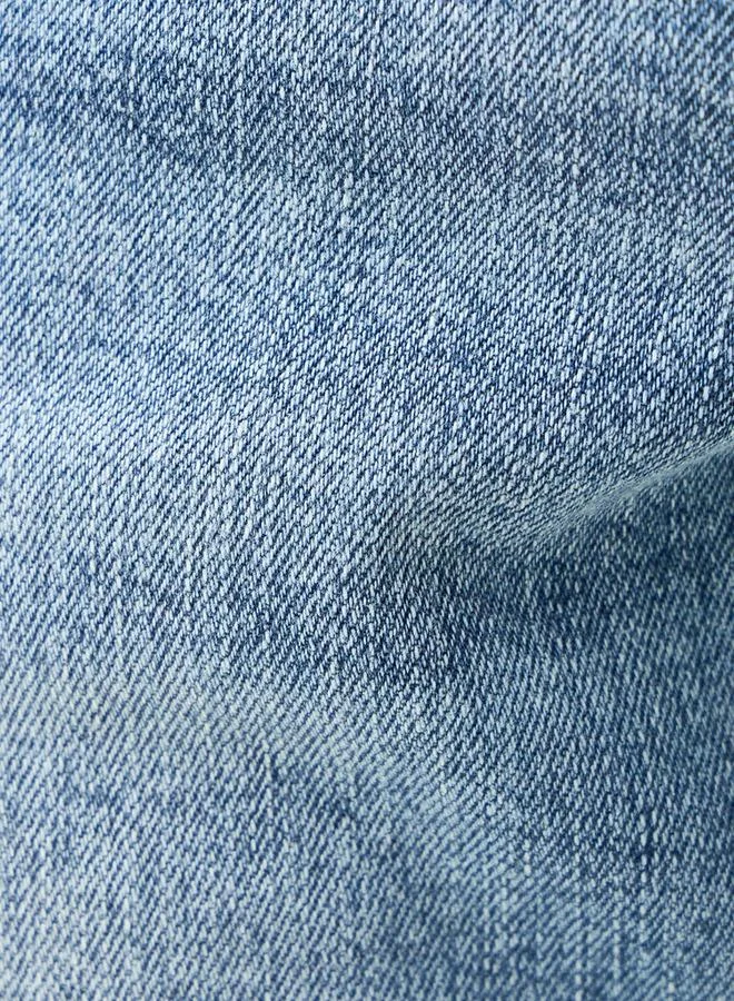 Lee Cooper BLUE Lee Cooper Slim Fit Jeans with Button Closure and Pockets for Men | Best Price UAE