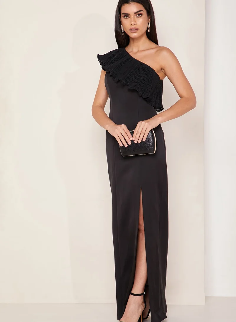 Keepsake Clarity One Shoulder Maxi Dress