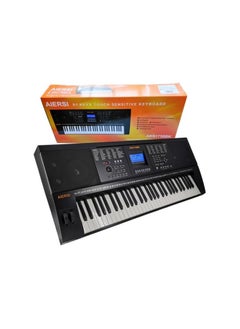 AIERSI Beginner Combo Aiersi 61 Keys Touch Response Electronic Organ ARS1758BK  - Image 3