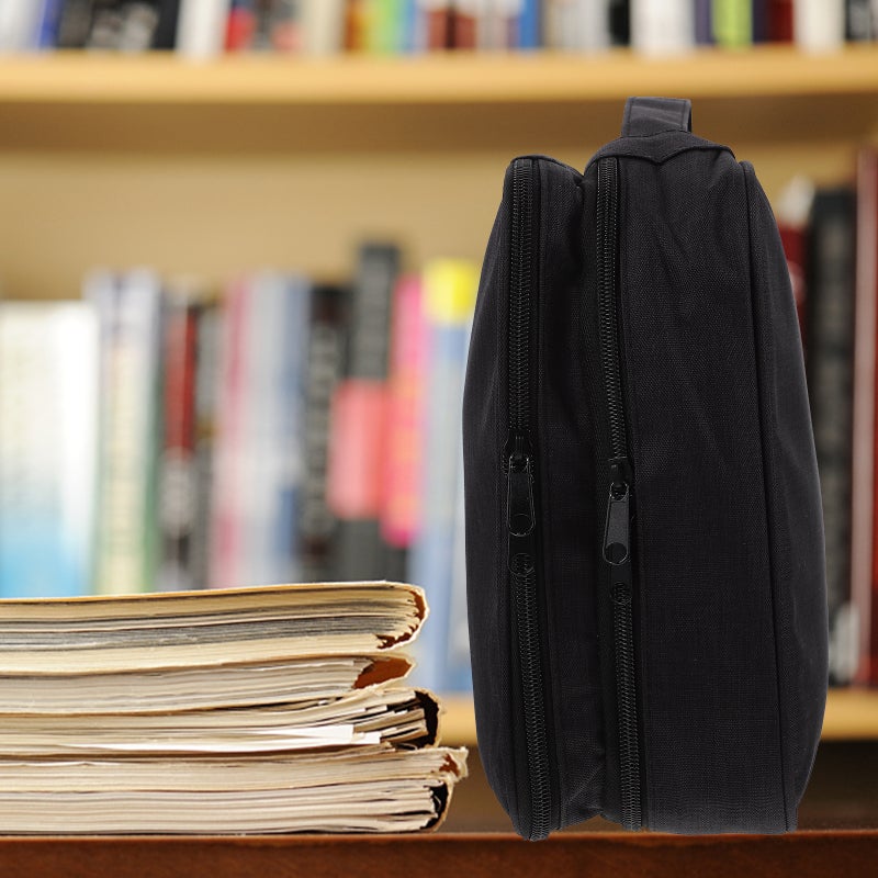 Multilayer Large Capacity File Storage Case Document Bag Portable Organizer Bag - Image 2