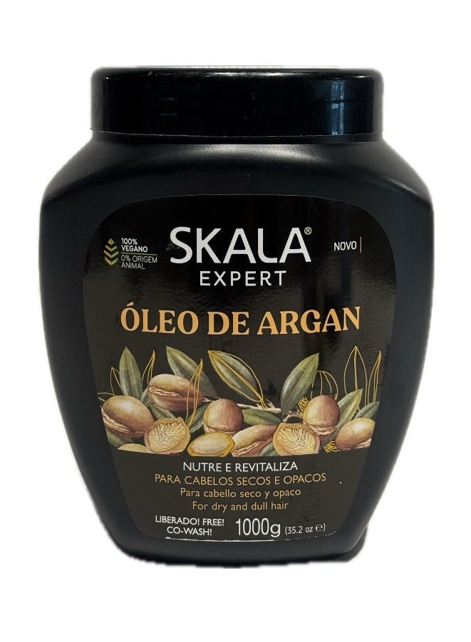 سكالا كريم وبلسم للشعر مرمم ومرطب بزيت الارغان  1كجم - Image 1
