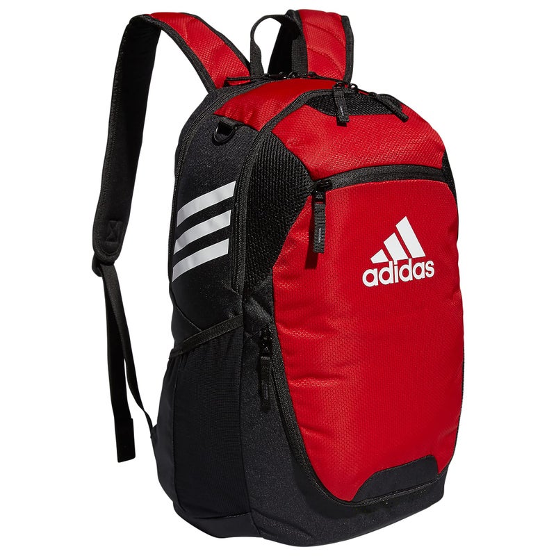 adidas Stadium Team Sports Backpack for Men and Women (36l) Durable Athletic Laptop Bag, Power Red/3.0, One Size - Image 1