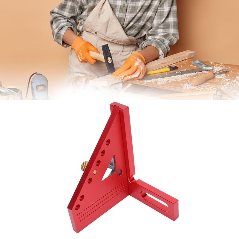 Local available supply 3D Multi Angle Measuring Ruler, 0-180 Degree Protractor & Carpenter Square, Anodized Aluminum Alloy Drawing Line Ruler for Woodworking, Pipe, 3D Objects (Red and Gray) Simple multi-feature practical build N/S/C nationwide deliver Priority based order prep Diverse purchase plan Month-round consistent deliver Home & professional compatible Cross-material combo compatible Multi-use well-engineered build Fixed delivery schedule Rack friendly Lightweight Easy store & transit build Durability boost selected material No overseas transit wait Wide range compatible material All budget friendly options Balanced structure Cross product combo compatible All condition fit Trendy natural assorted colors All user affordable trusted quality Easy handling optimized design Local inventory listed item All user friendly build - Image 4