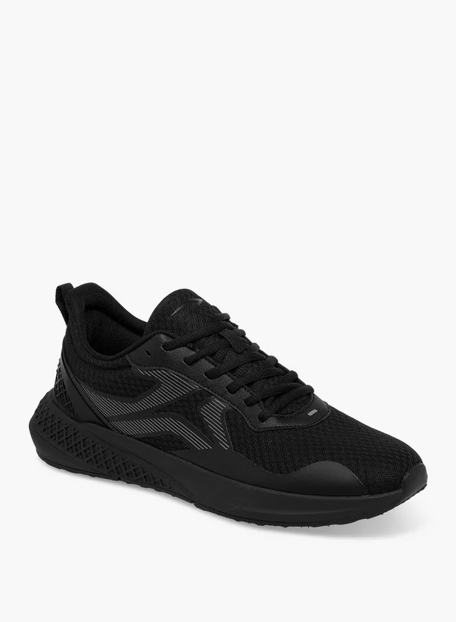 داش Men Panelled Shoes with Lace-Up Closure