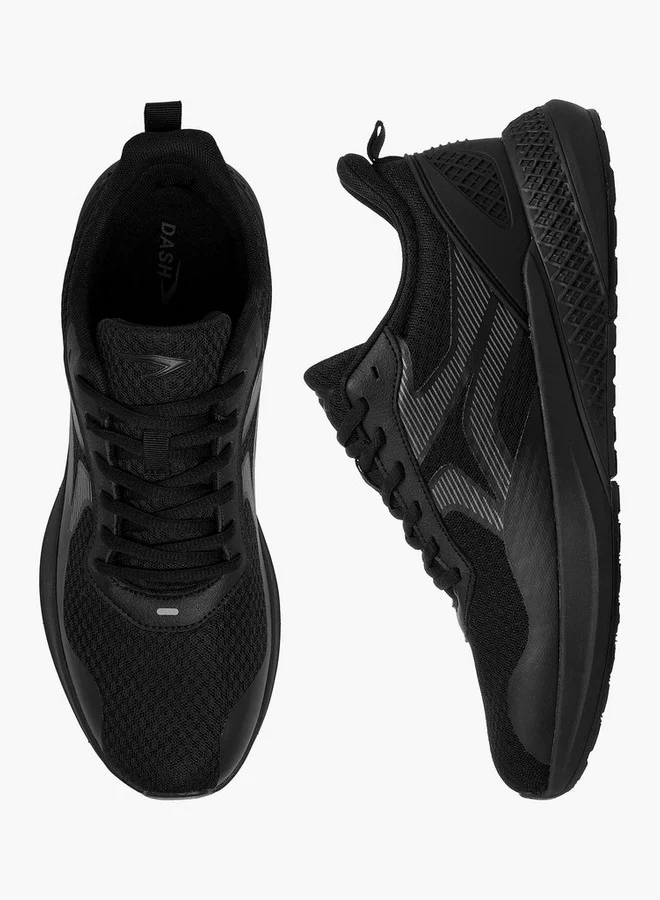 داش Men Panelled Shoes with Lace-Up Closure