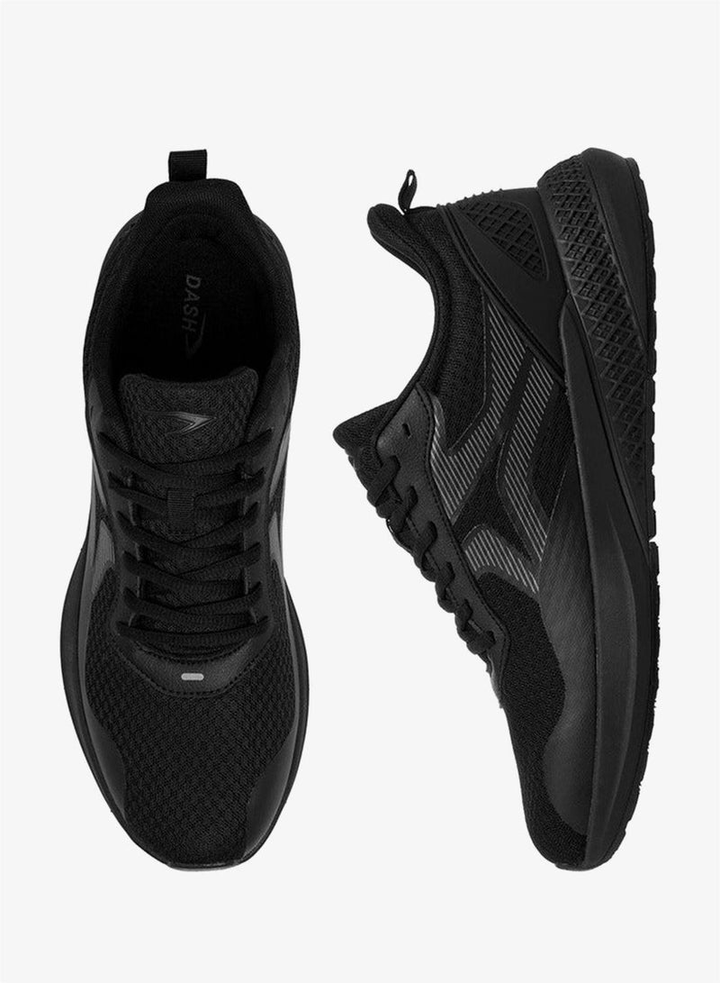 Dash Men Panelled Shoes with Lace-Up Closure - Image 3