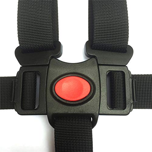 ZARPMA Baby 5 Point Harness Belt Adjustable Strap 2.5cm Width for Stroller High Chair Pram Buggy Children Kid Pushchair - Image 3