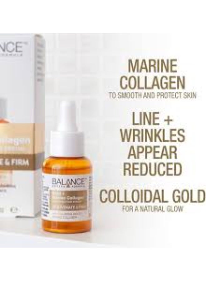 Balance Gold + Marine Collagen Skin Renewal & Firming Serum 30ml - Image 5