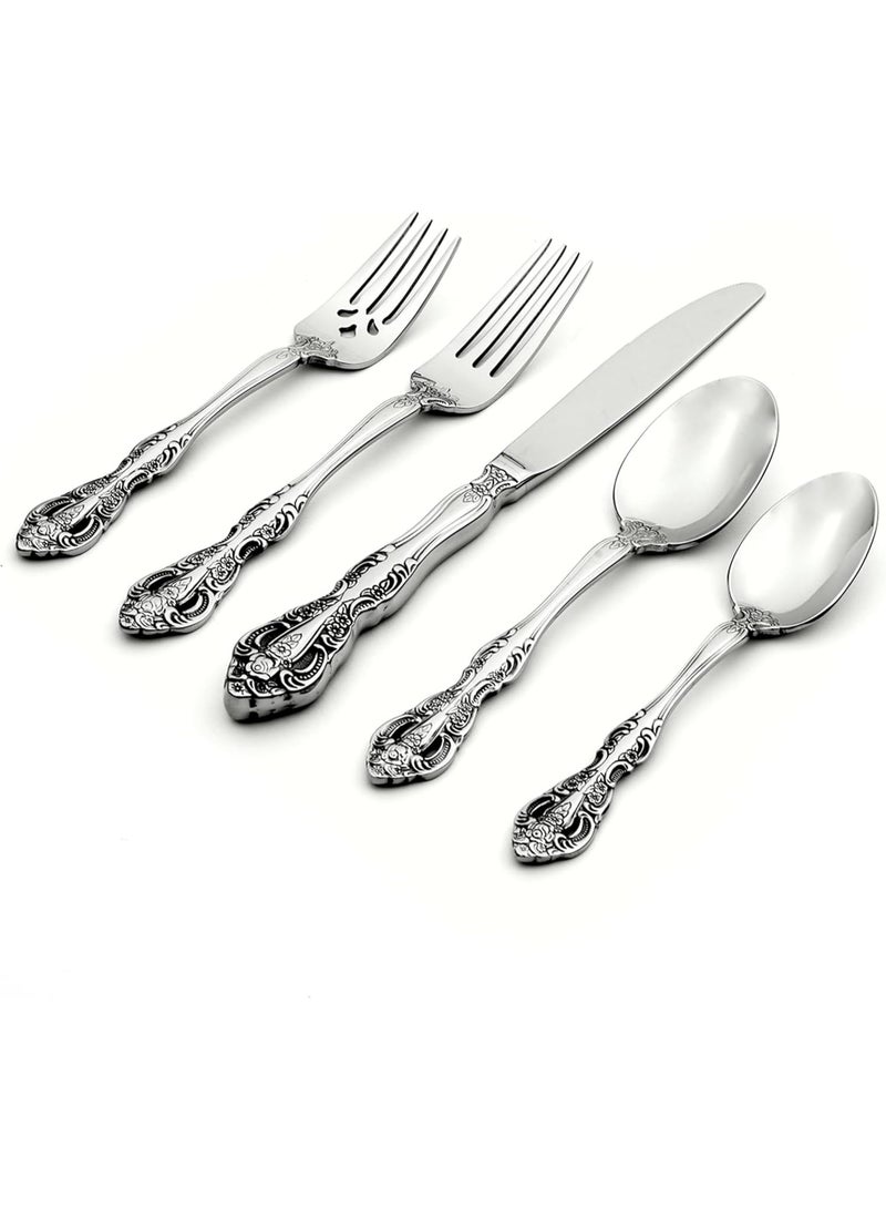 ONEIDA MICHELANGELO 5PC PLACE GB240 (12) - Image 4