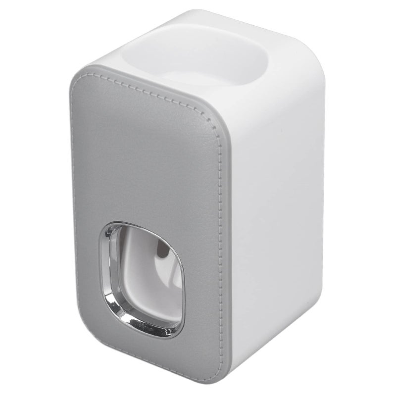 Automatic Wall Mounted Toothpaste Dispenser Squeezer Detachable Design Easy Install Gray - Image 5