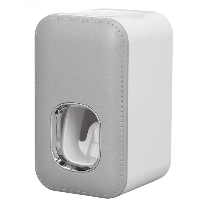 Automatic Wall Mounted Toothpaste Dispenser Squeezer Detachable Design Easy Install Gray - Image 2