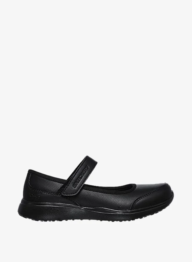 SKECHERS Girls' Mary Jane Shoes with Hook and Loop Closure - MICROSTRIDES CLASS SPIRIT
