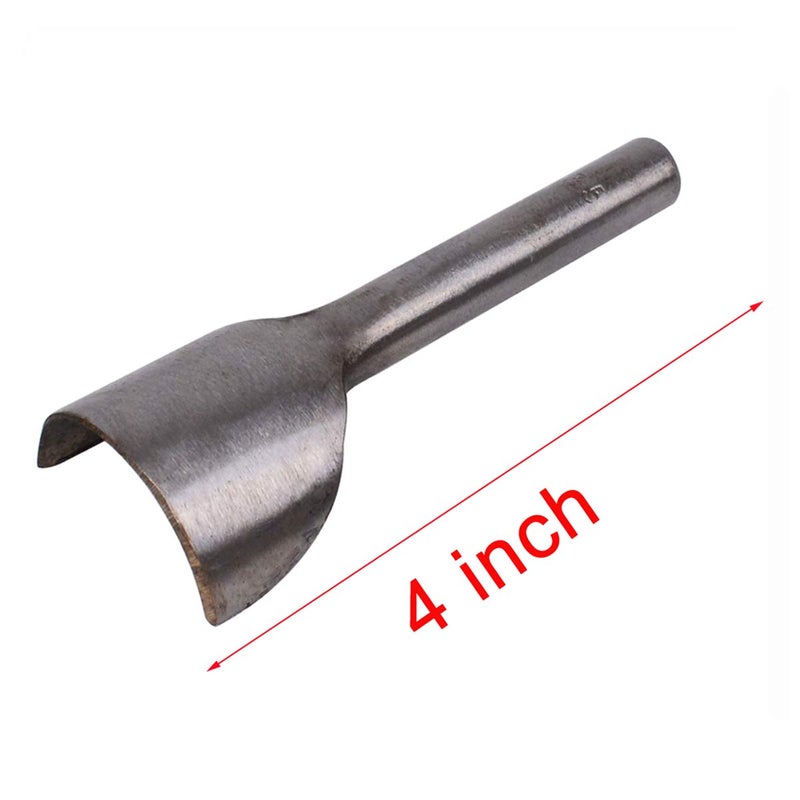 Baitaihem 7 Pcs Leather Craft Tools Half-Round Cutter Punch Strap Belt Wallet with 7 Size(10mm,15mm,20mm,25mm,30mm,35mm,40mm) Half-Round - Image 4
