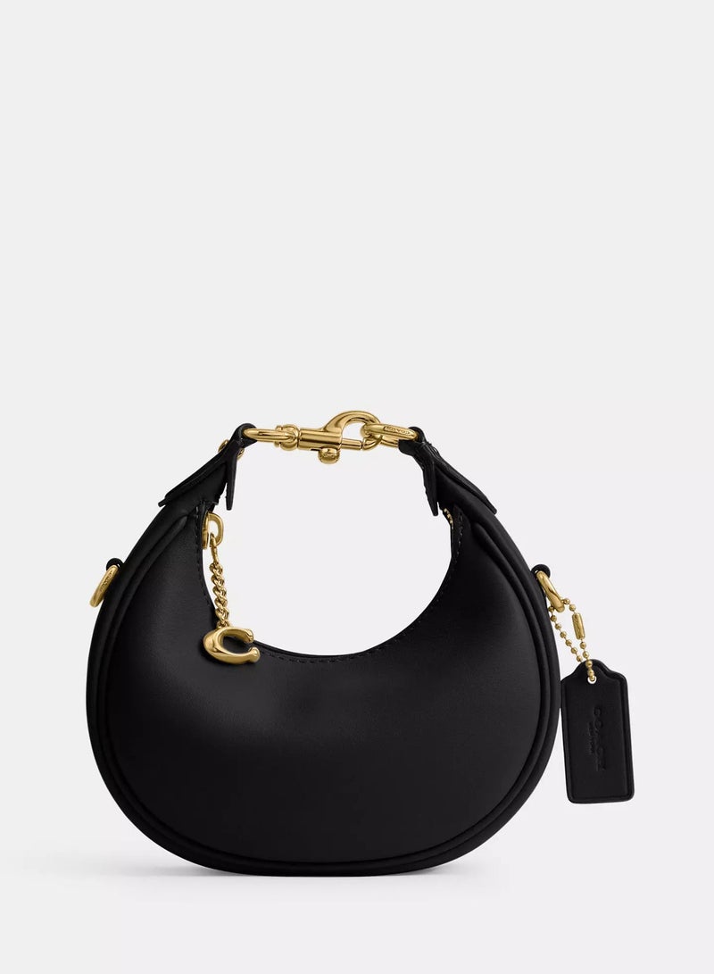 كوتش اوت ليت حقيبة كوتش جوني، حقيبة كروس بودي نسائية، حقيبة توت نسائية، حقيبة يد نسائية، حقيبة كتف نسائية، حقيبة سفر نسائية، حقيبة هوبو نسائية، 20 سم - أسود - Image 1