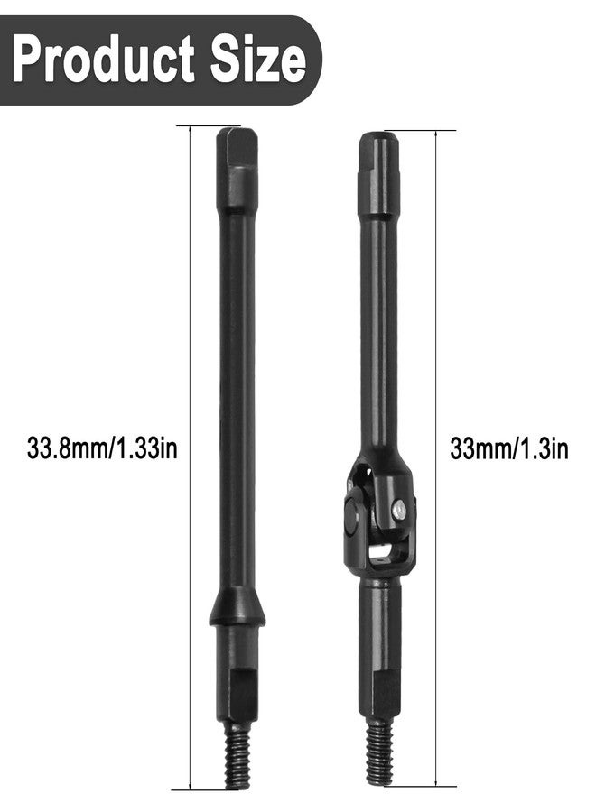 LRFHL SCX30 Drive Shaft Steel CVD Driveshaft Front Rear for 1/30 Axial SCX30 Jeep - Image 3