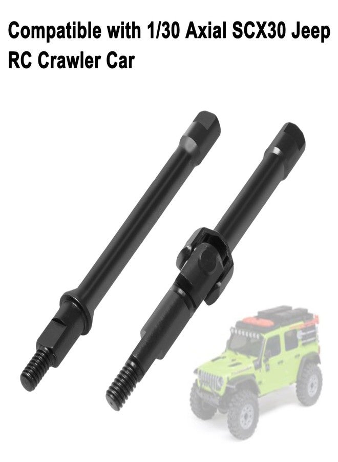 LRFHL SCX30 Drive Shaft Steel CVD Driveshaft Front Rear for 1/30 Axial SCX30 Jeep - Image 2