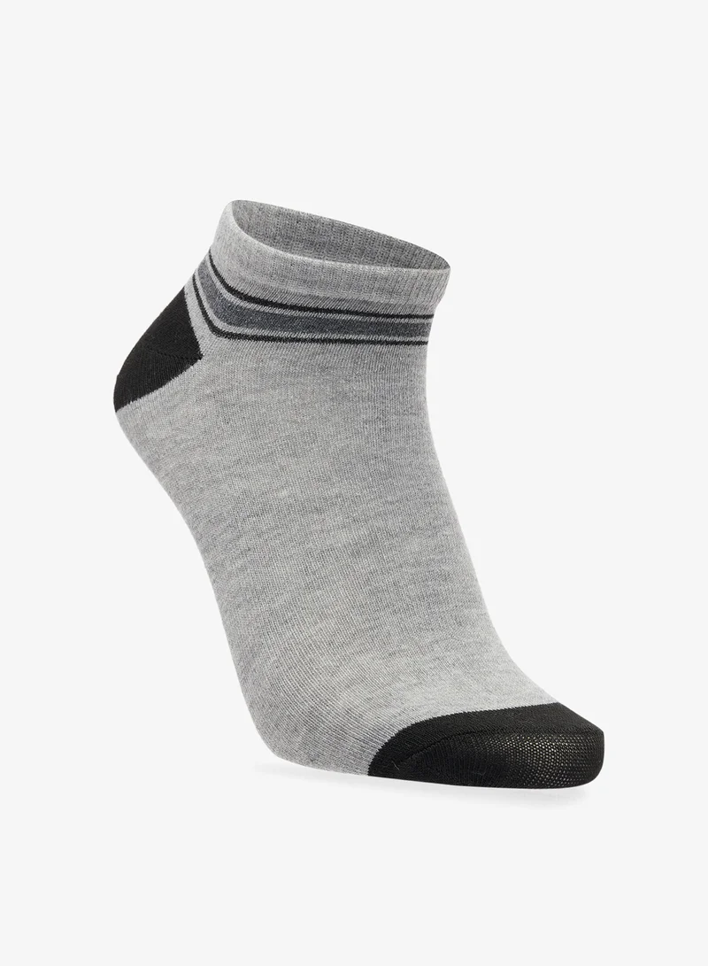 سفنتي فايف بيسيكس Pack Of 3 Ankle Socks