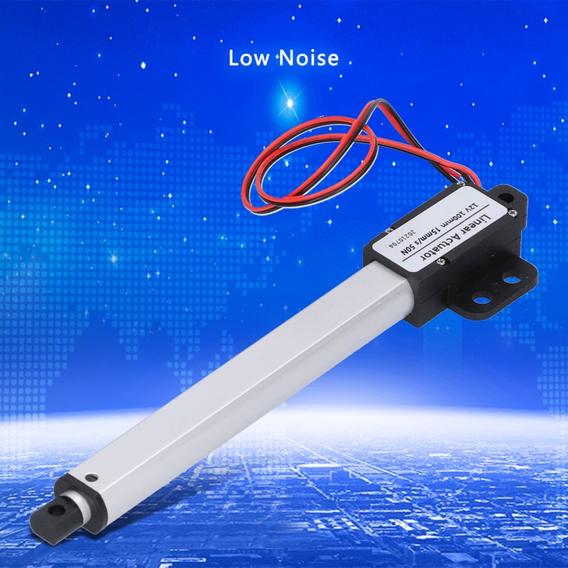Linear Actuator 100mm 12V Input Voltage Low Noise Short Circuit Protection Mini Electric Linear Actuator15mm/s-50N - Image 2