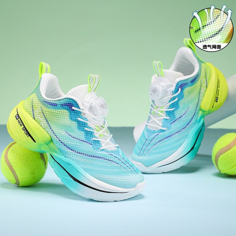 Mesh Sneakers Lightweight Flexible Sole Walking Shoes For Kids Indoor And Outdoor Activities - Image 2