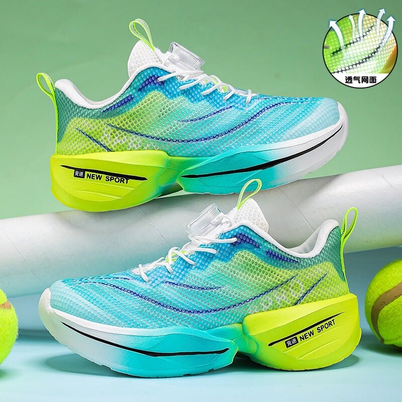 Mesh Sneakers Lightweight Flexible Sole Walking Shoes For Kids Indoor And Outdoor Activities - Image 1