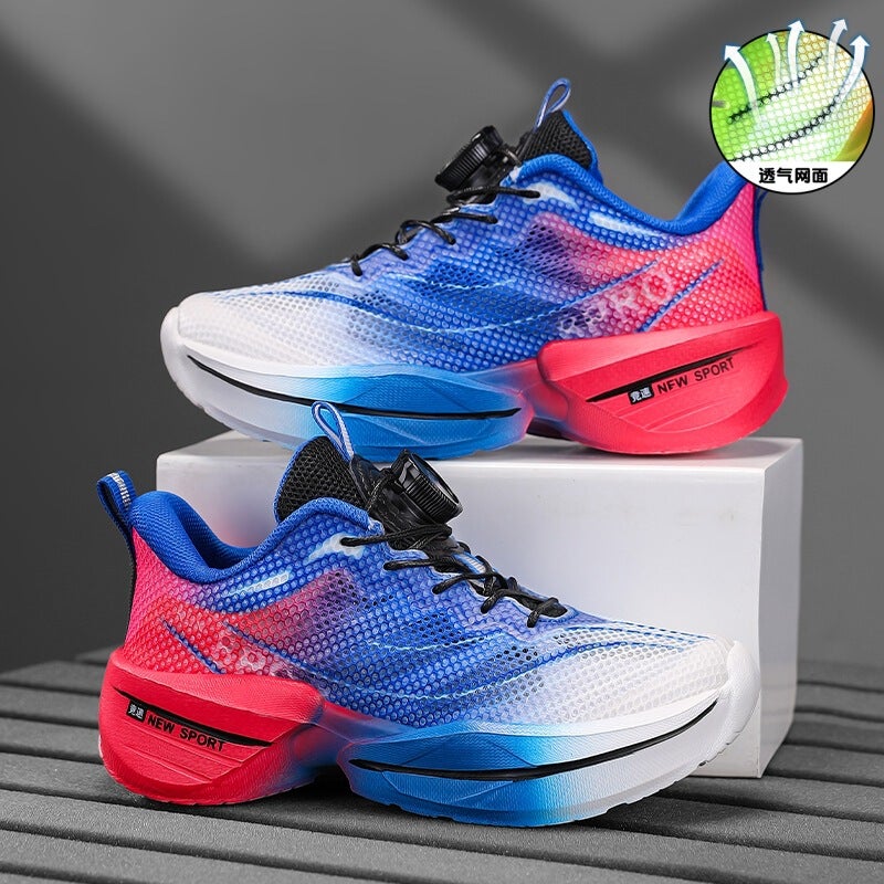 Mesh Sneakers Lightweight Flexible Sole Walking Shoes For Kids Indoor And Outdoor Activities - Image 4