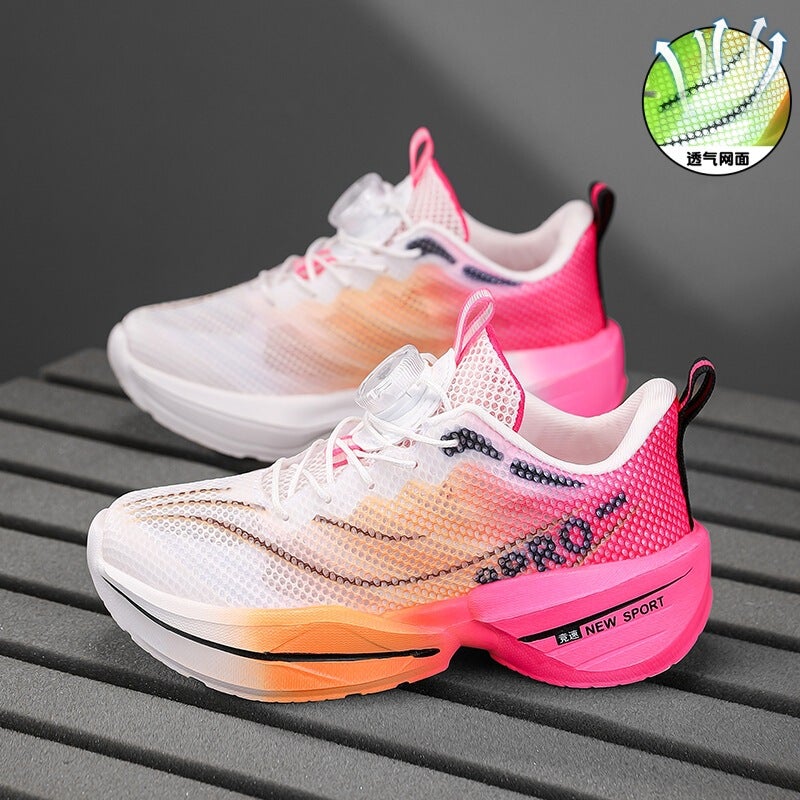 Mesh Sneakers Lightweight Flexible Sole Walking Shoes For Kids Indoor And Outdoor Activities - Image 3