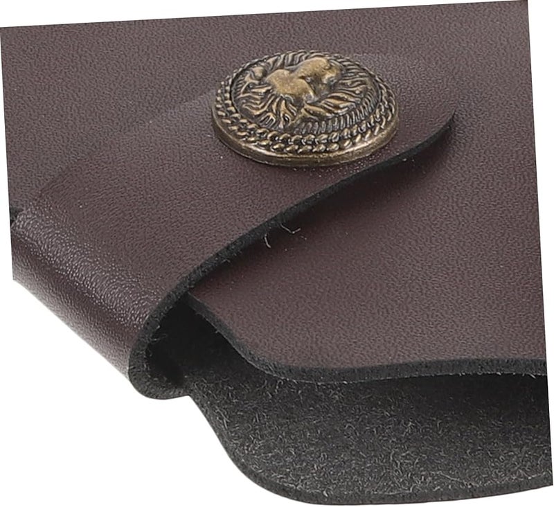 قطعتان من غمد الفأس الجلدي غطاء وقائي ملحق حزام محمول يسهل الوصول إليه - Image 5