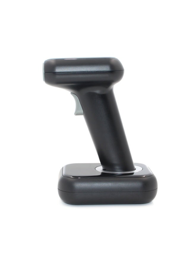 كالون ماسح باركود لاسلكي ثنائي الأبعاد مع قاعدة شحن - قارئ رمز الاستجابة السريعة المحمول بتقنية البلوتوث وUSB لنقاط البيع والمستودعات والتجزئة - Image 3