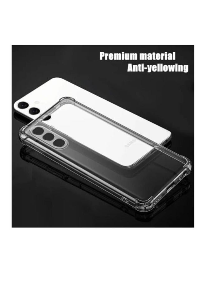 Clear Case for Samsung A14 Case Transparent Soft Slim Shockproof Protective Phone Bumper Cover for Samsung A14, Clear - Image 2