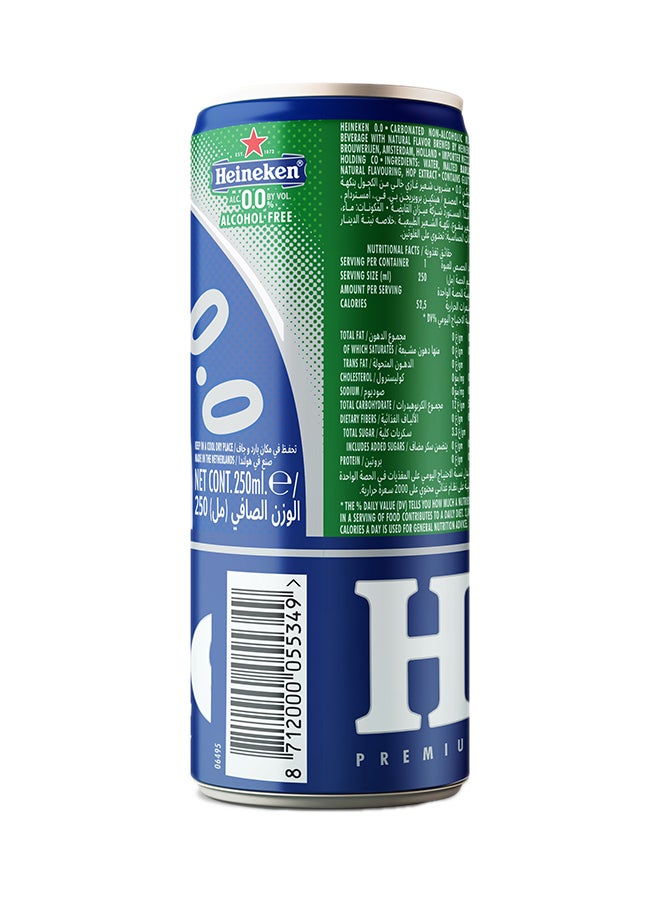 Heineken Alcohol Free Premium Quality Malt Can 6 x 250ml - Image 4