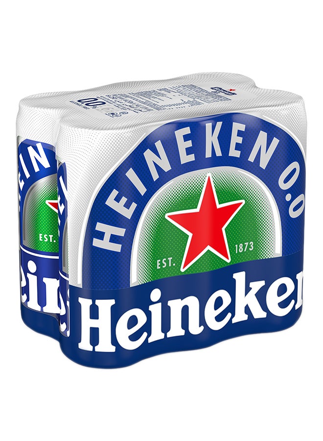 Heineken Alcohol Free Premium Quality Malt Can 6 x 250ml - Image 1
