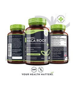 Nutravita High Strength Maca Root Capsules 3500Mg 180 Vegan High Potency Capsules 6 Months’ Supply Made In The Uk  - Image 2