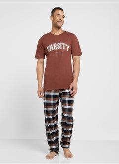 Seventy Five Checked Pyjama  - Image 4