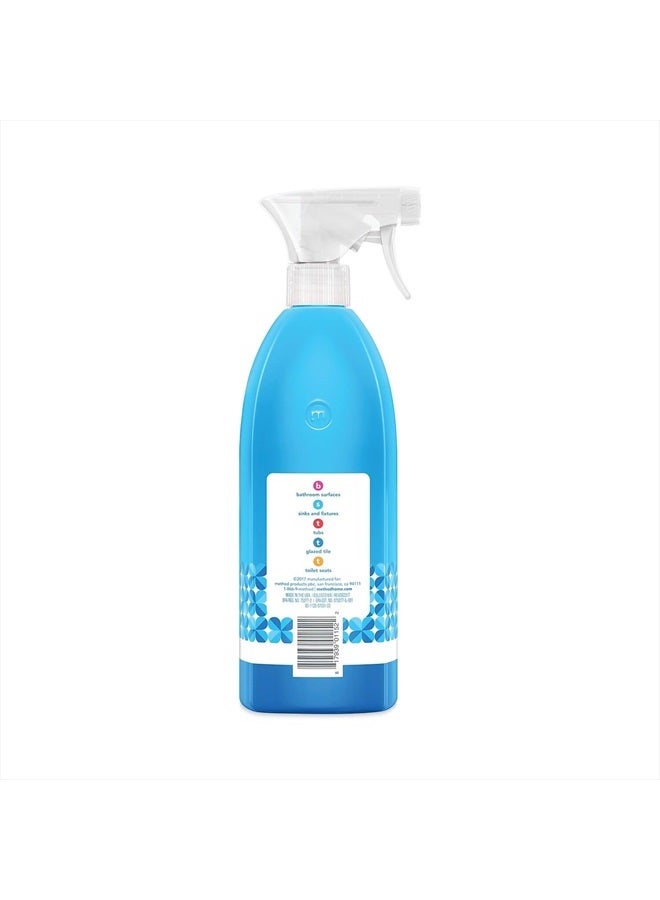 Method Antibacterial Bathroom Cleaner, Kills 99.9% of household germs, Spearmint, 28 Fl Oz (Pack of 8) - Image 2