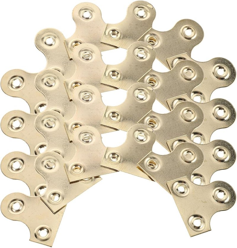 خطافات صور حديدية منحنية 50 قطعة حوامل تركيب على الحائط لإطارات الصور والفنون - Image 2