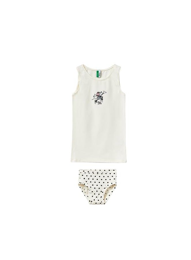 UNITED COLORS OF BENETTON Minnie Tank Top And Underwear Set 
