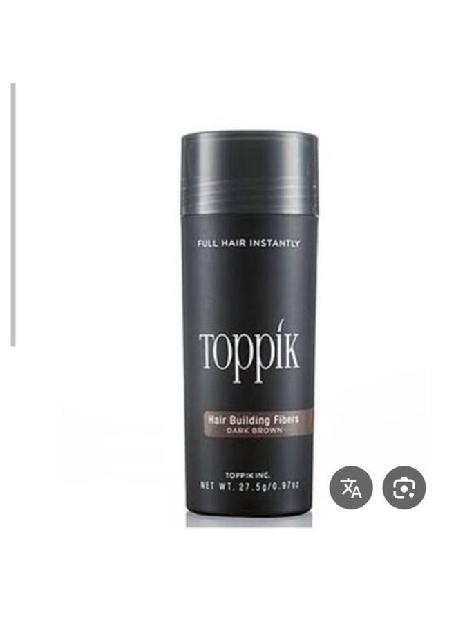 توبيك Hair Building Fibers Dark Brown - Image 1