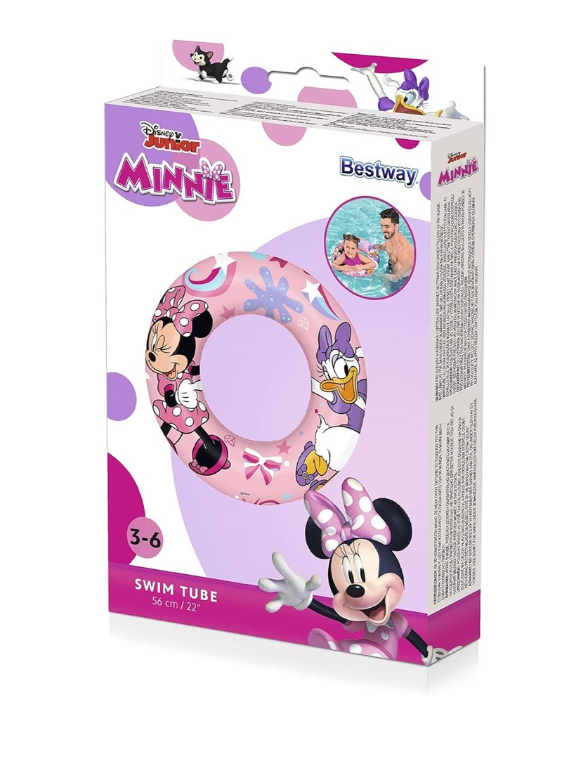 بست واي حلقة سباحة ديزني جونيور ميني ماوس قطر 56 سم - Image 4
