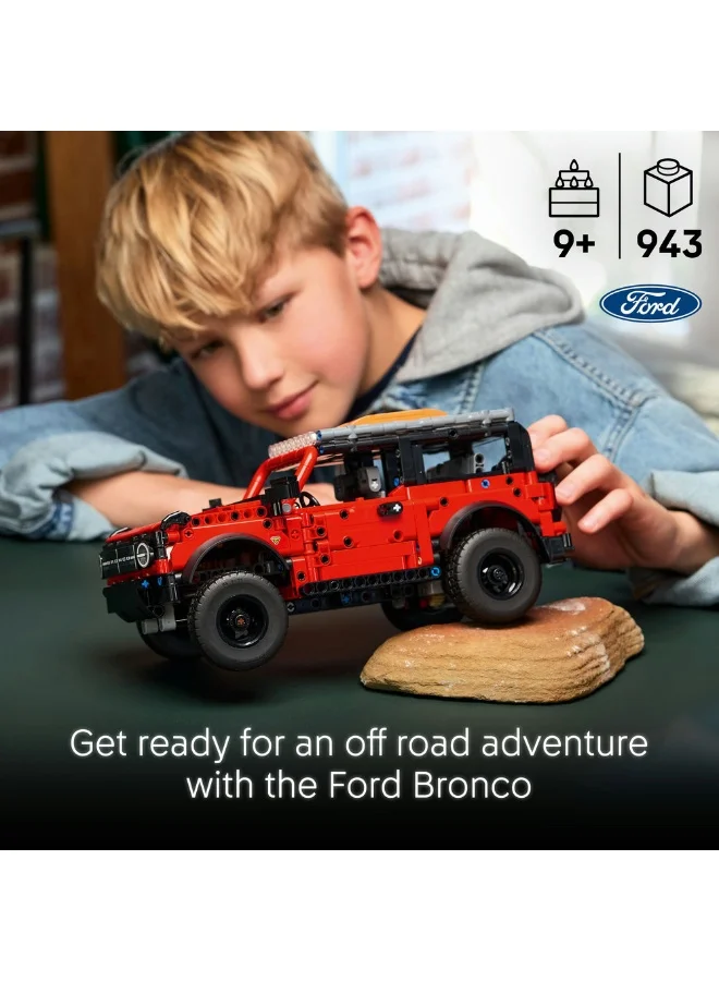 LEGO Technic Ford Bronco® SUV 42213 (943) Pieces