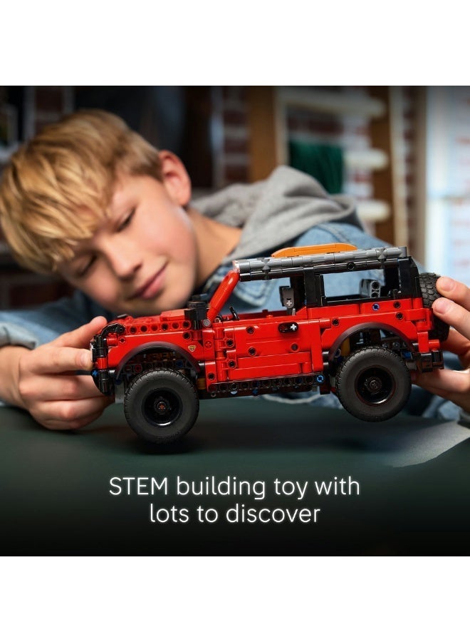 Lego Technic Ford Bronco SUV Collectible Car Toy 943Pcs Age 9+ 42213