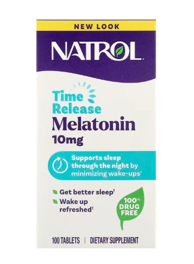 NATROL.Advanced Melatonin, Sleep, 10 mg, 100 Tablets - Image 1