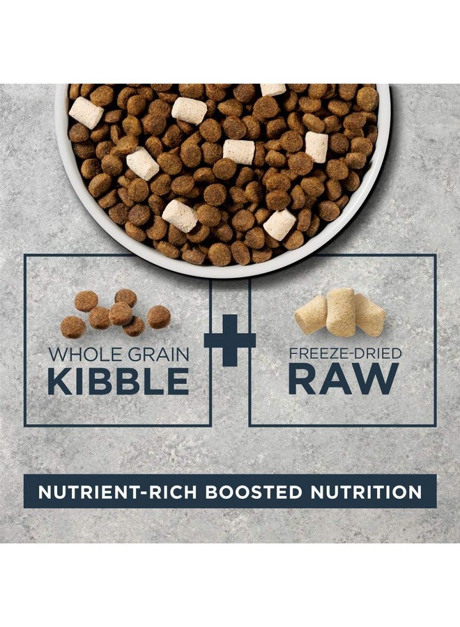 غريزة طعام الكلاب الجاف إنستينكت رو بوست من الحبوب الكاملة ولحم الضأن ودقيق الشوفان، كيس 4.5 رطل - Image 2