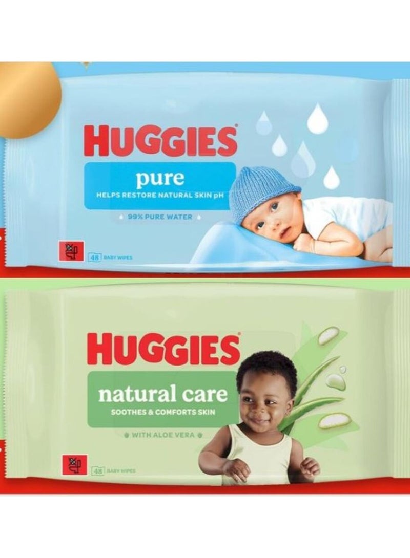 هجيز مناديل هاجيز للأطفال - عناية نقية وطبيعية | عناية لطيفة وطبيعية للبشرة الحساسة - Image 2