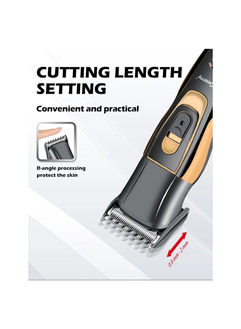 Krome 3-In-1 Rechargable Trimmer Black/Gold 15cm - Image 2
