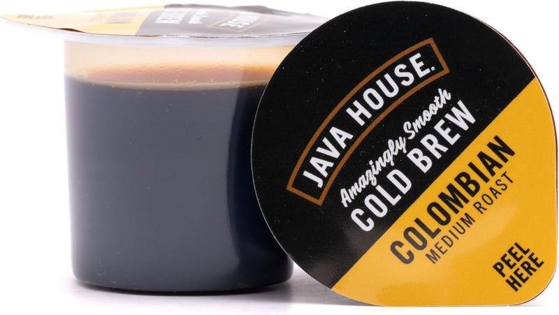 Java House Amazingly Smooth Colombian Cold Brew Coffee Concentrate Liquid Pods - 12 Count - Image 2